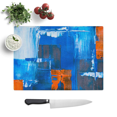 Tempered Glass Art Painting Vol.315 Chopping Board