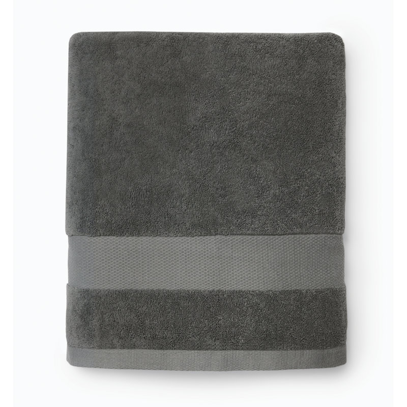 Bello Waffle Bath Towel, Charcoal