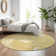 Premium Machine Washable Prisco Gold Rug