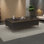 Light luxury simple rectangular rock table