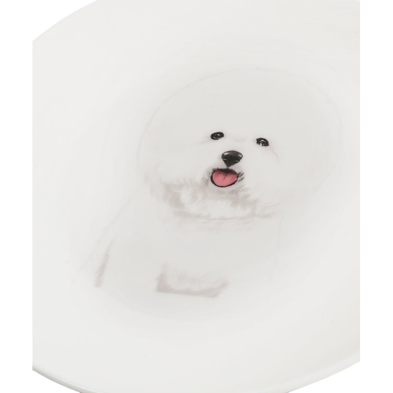 Porcelaine du milieu 6 assiettes - Bichon