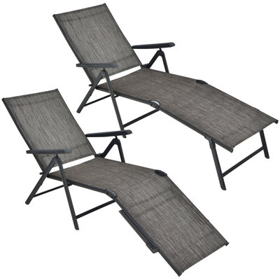 Chaise longue simple inclinable Shoucair