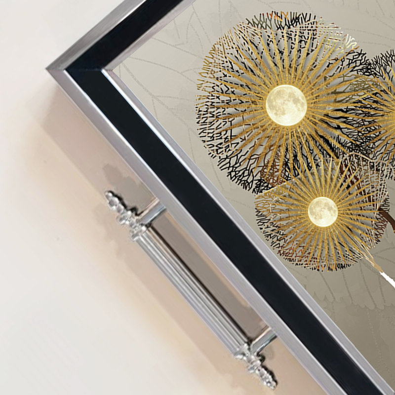 Élégant plateau en verre de 19,7 po x 11,4 po x 1,4 po | Fabrication 100% verre durable | Facile à nettoyer avec un chiffon humide | Idéal pour le service, la présentation décorative et l'organisation | Ajout élégant à la décoration intérieure