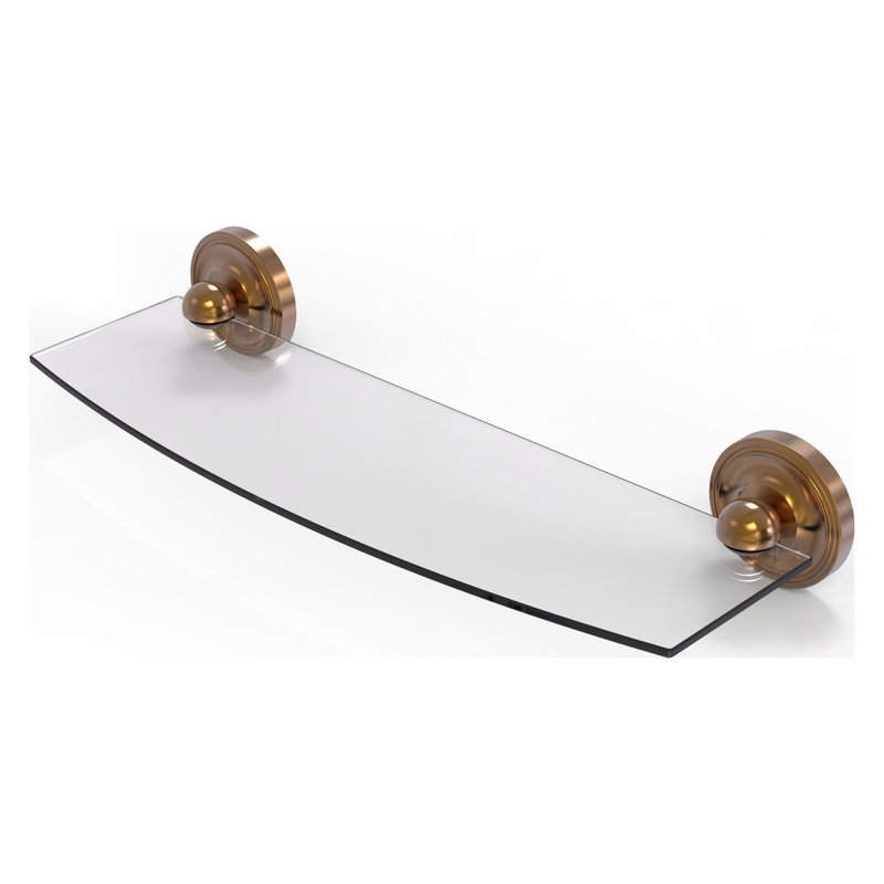 Tablette murale Gober, 18 po, Bronze brossé