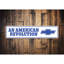 Enseigne en aluminium Chevy Camions-703758987