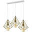 Angilina 3 - Light Gold Caged Pendant
