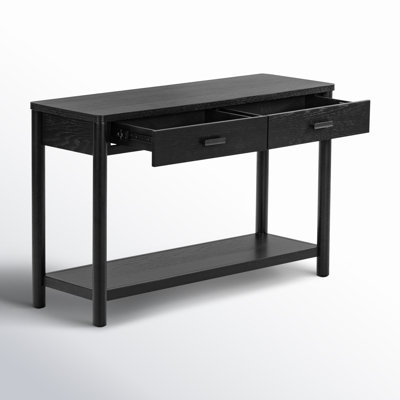 Kaplan Wood 2-Drawer Console Table