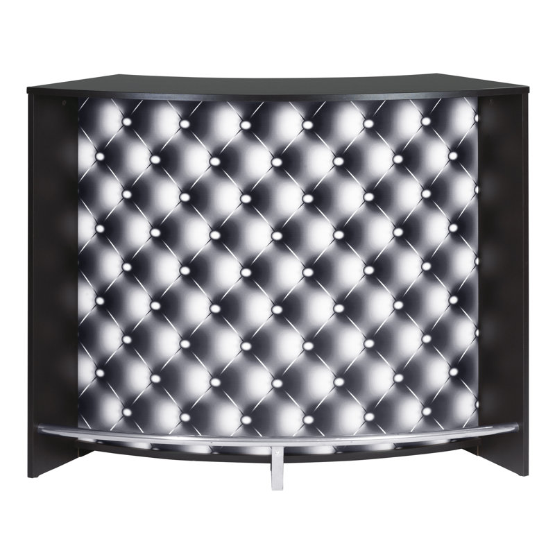 134.5cm Bar Cabinet, Black