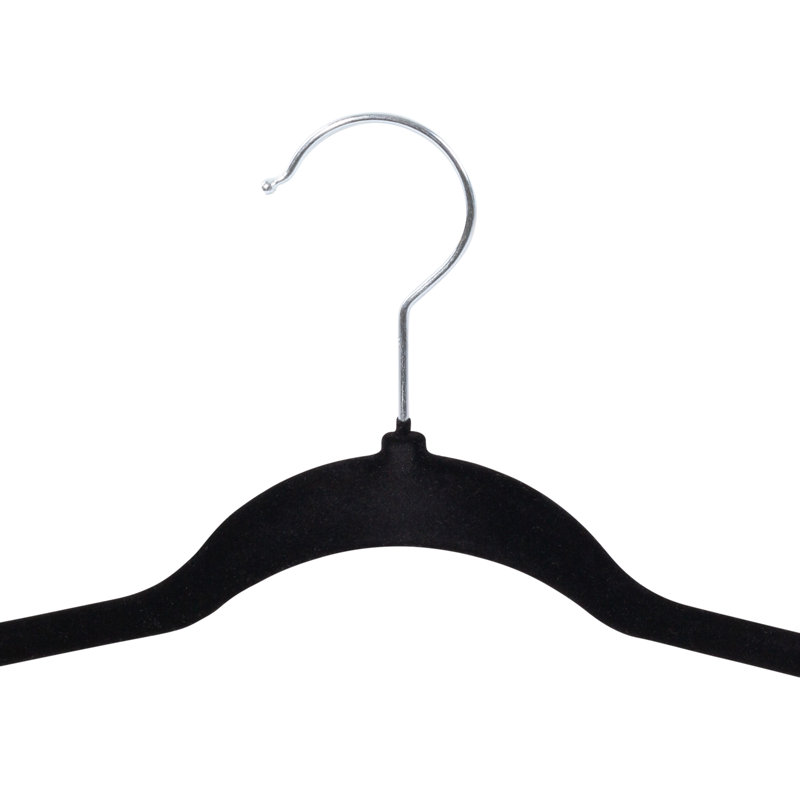 Cintre standard Wayfair Basics® Petrone, Noir, 25