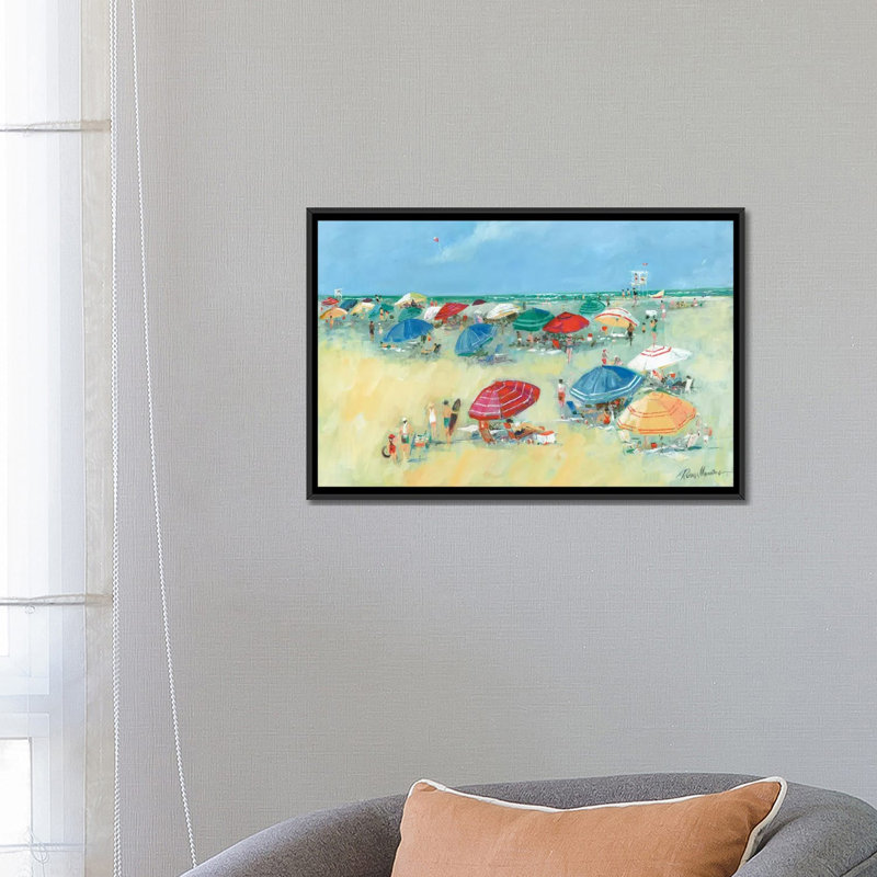 « the shore i » sur toile, H 8 po x l 12 po x P 0,75 po, Pas de tapis, Toile tendue