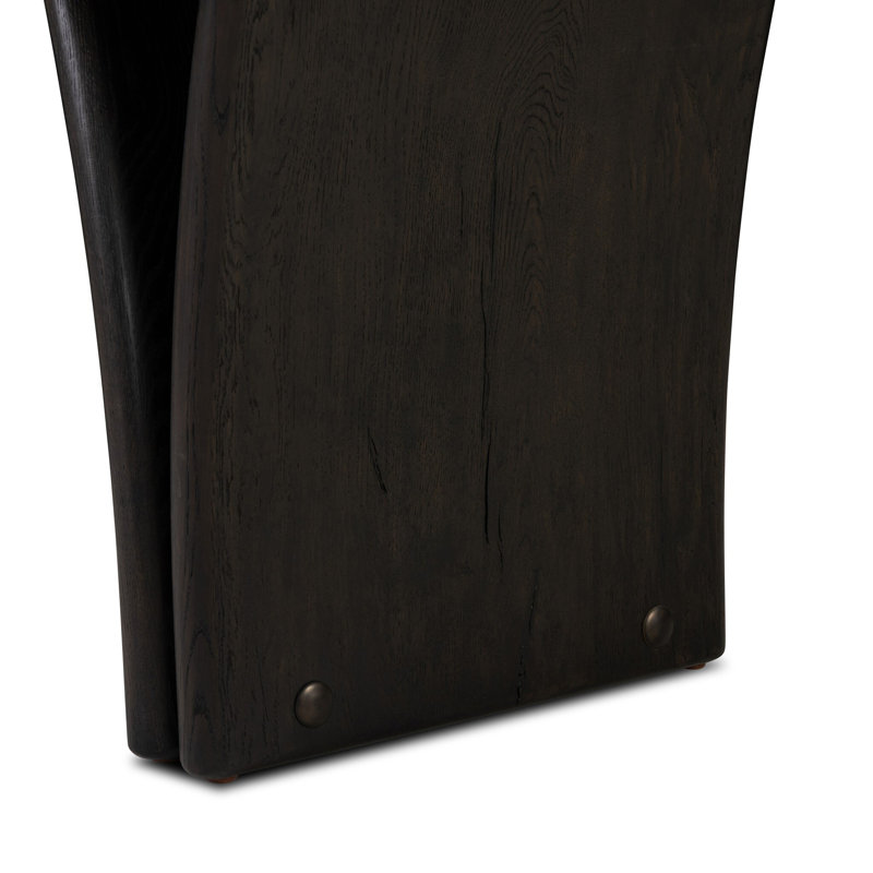 Marcon Dining Table 96"-Dark Espresso Reclaimed French Oak, Dark Espresso Reclaimed French Oak
