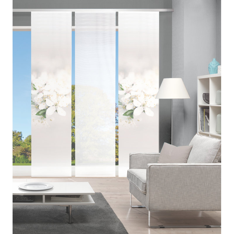 Pegram Semi Sheer Curtain Panel Pair