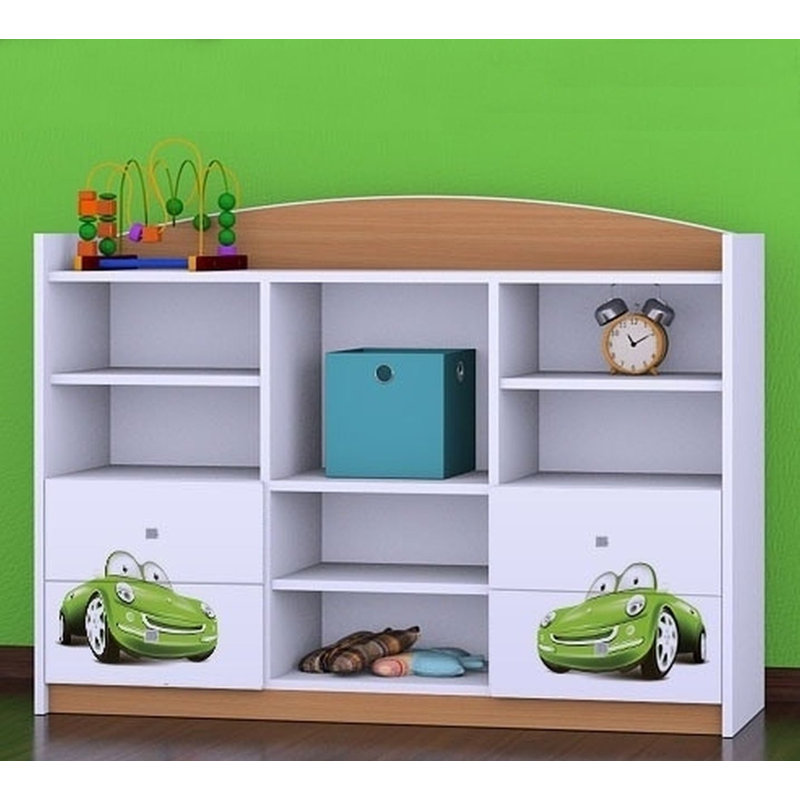 Rosemary 92cm H X 129cm W Transportation Kids Cube, Natural