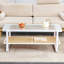 Table basse en verre
