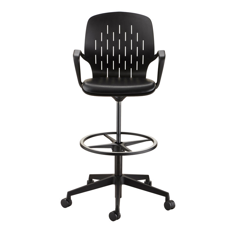 Shell Office Chair, Black