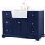 Ensemble de meuble-lavabo simple 48 po Pardue-364906949