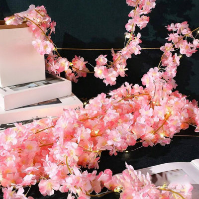 Décorations de Noël Cherry Blossoms Vines Lights