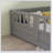 Grey Full / Double Bed