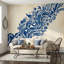 Papier peint vagues tourbillonnantes, engrenages-1899406599-1899406616