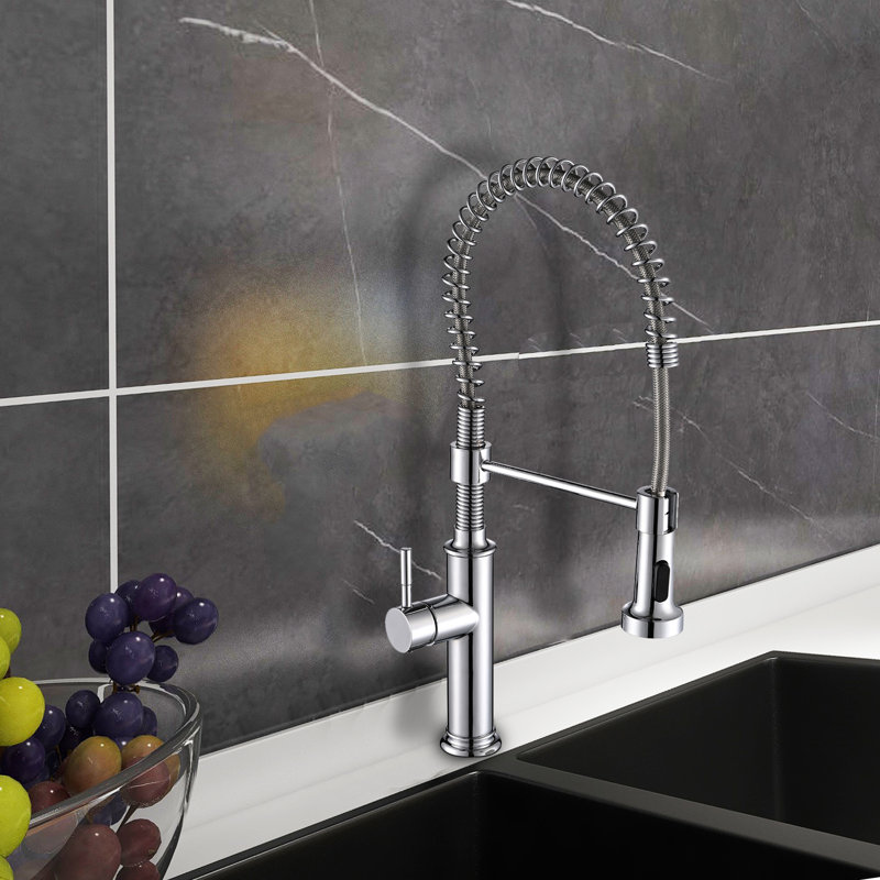 Single Handle  Pull Down Kitchen Faucet