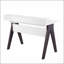 Bureau Wishbone contemporain avec rangement spacieux et design élégant pour une efficacité de bureau à domicile moderne