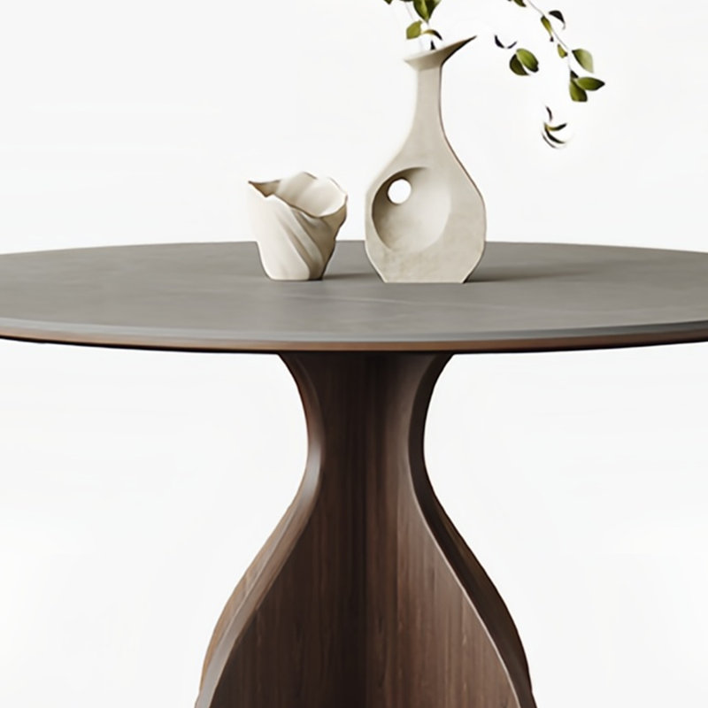 Stylish and unique dining table, 29.5"H x 47.2"L x 47.2"W