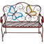Banc de jardin en fer Caryn