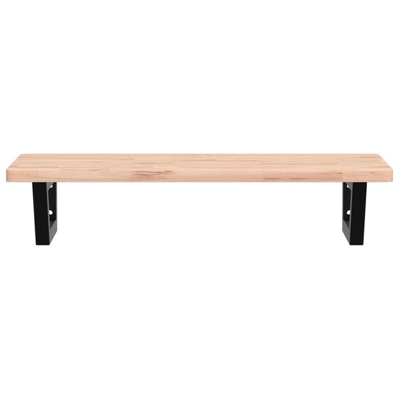 Accent Shelf, 2.5" H x 80" W x 40" D, Black