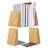Solid Wood Non-Skid Bookends