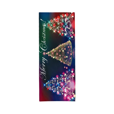 Christmas Feel Home Decoration Antislip Floor Mat Layered Doormats For Front Door/Front Porch/Farmhouses/Entryway/Patio
