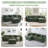  108" Chenille Modular Sectional Sofa with Ottoman, Deep Seat L-Shaped Couch with Side Pockets & 5 Pillows-1528537795