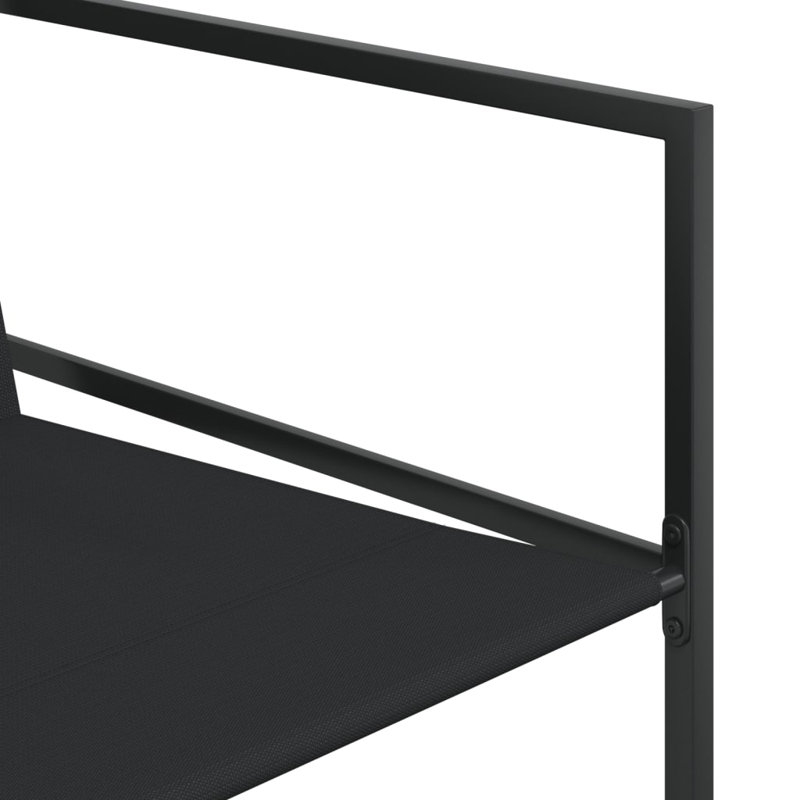  Garden Dining Set Black