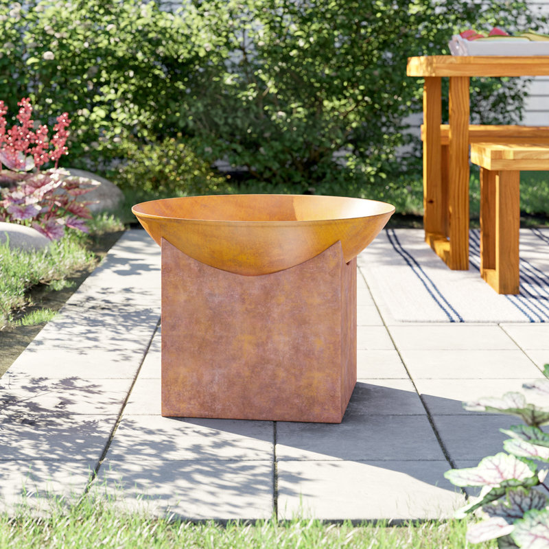 Dowsing Round Steel Fire Pit