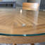 Plateau de table rond de rechange en verre épais de 0,28 po Ivy Bronx-920703960