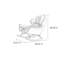 Chaise berçante décontractée Fashion Creative Home-102017538