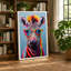 Neon Zebra Pop Art - Print-136705390-136705392