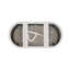 Baignoire 59 po en blanc brillant avec bordure 59 po-105505820
