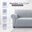 Durable Spandex Stretch Sofa Cover - Jacquard Pattern Sofa Slipcover & Furniture Protector-718252231-718252228