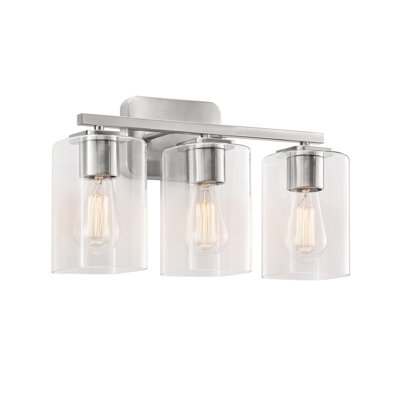 Éclairage pour meuble-lavabo 3 lumières Gualtieri