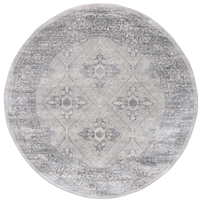 Brentwood Performance Oriental Rug, Round 6'7"