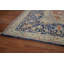 Tapis traditionnel bleu 10x14