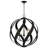 Blacksmith 5-Light Earth Black Pendant Light