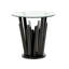 Geode Glass End Table-755468933