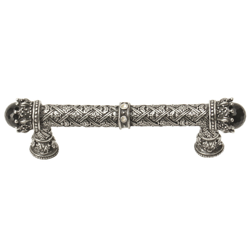 Carpe Diem 6528-9COX Crowning Glory Queen Penelope Chalice Queen Penelope 3 inches c.c. pull w/ Swarovski Crystals & semi‐precious stones in Chalice