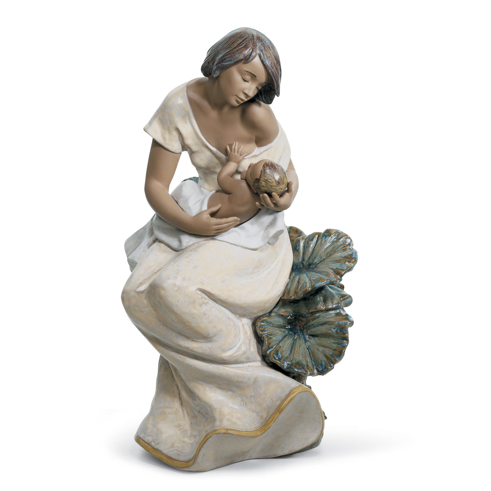 Lladro Beautiful Bond Mother Figurine - Thumbnail 3