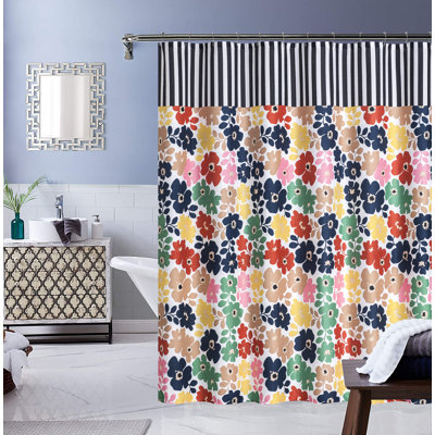 Ailen Floral Shower Curtain