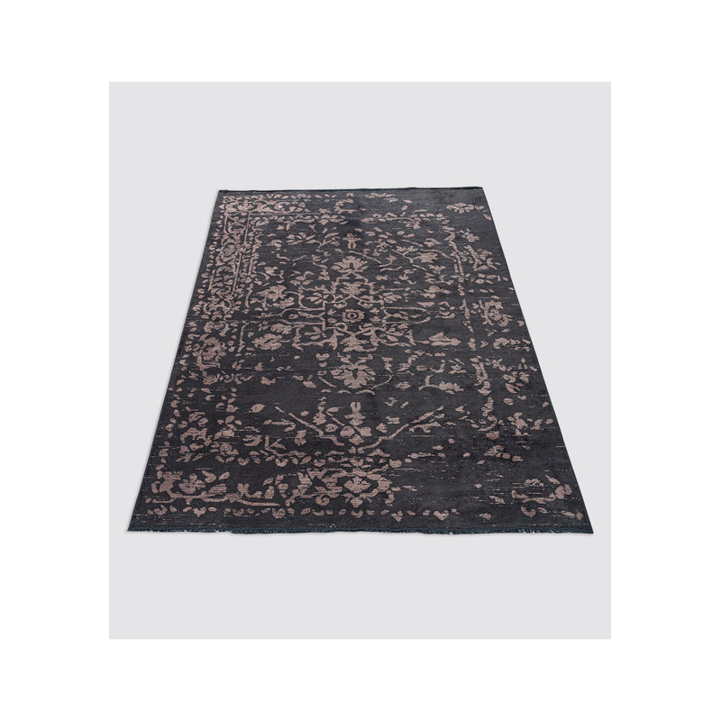 Southborough Vintage Look Hand Loom Indoor / Outdoor Area Rug, Rectangle 5'3" x 7'6"