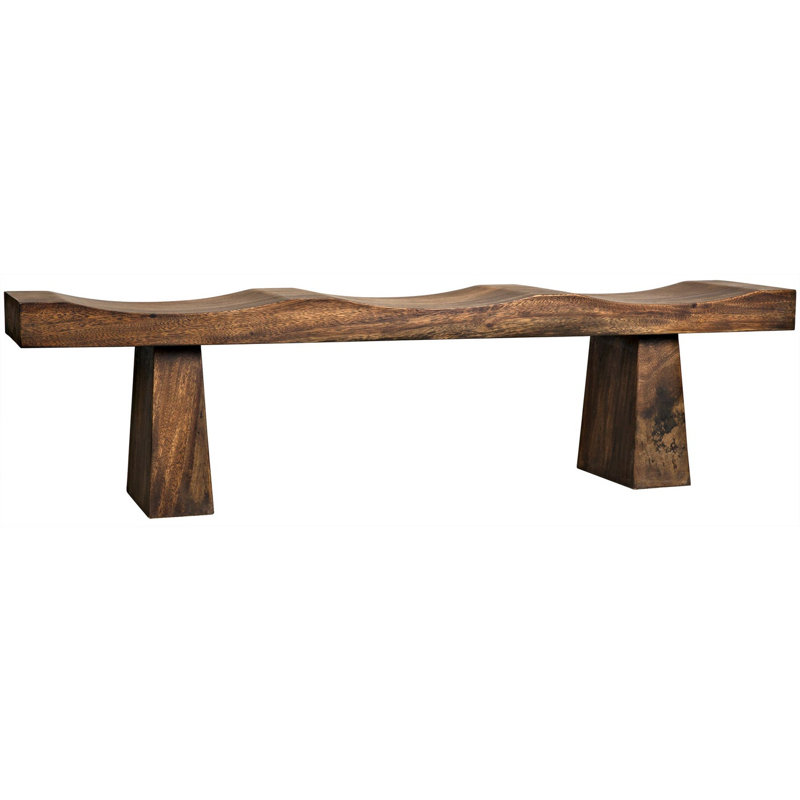 Banc en bois massif Shibumi
