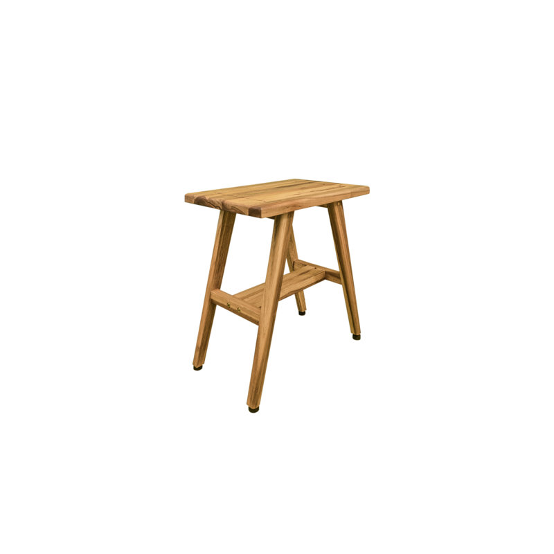 18'' W Teak Shower Bench