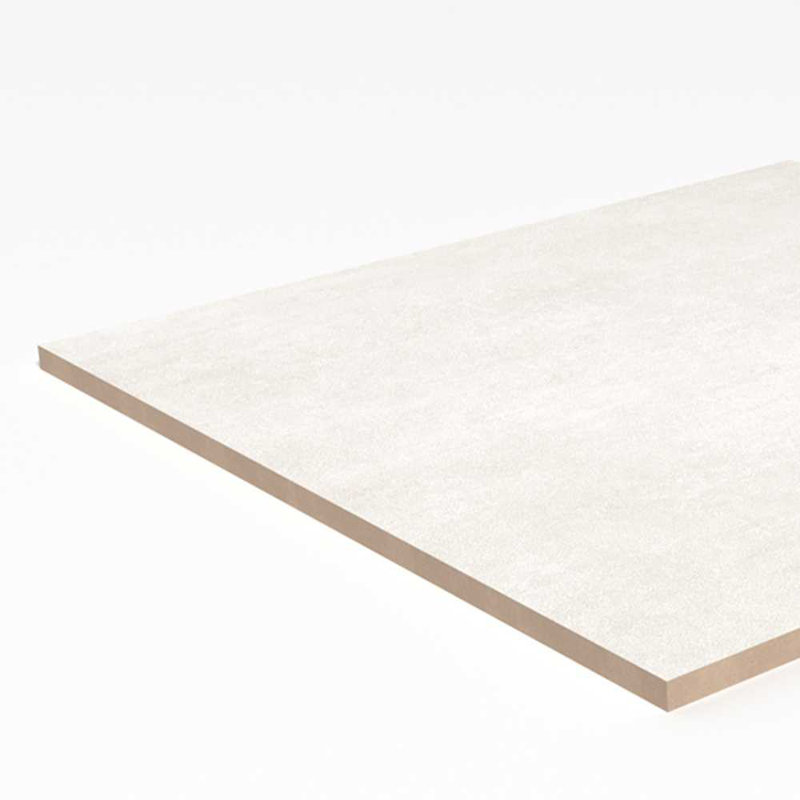 Quell 13"x13" Porcelain Floor and Wall Tile, White
